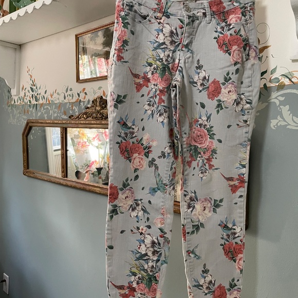 Vintage America Floral Jeans - Picture 4 of 4